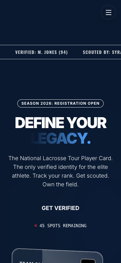 LaxID — Define your legacy